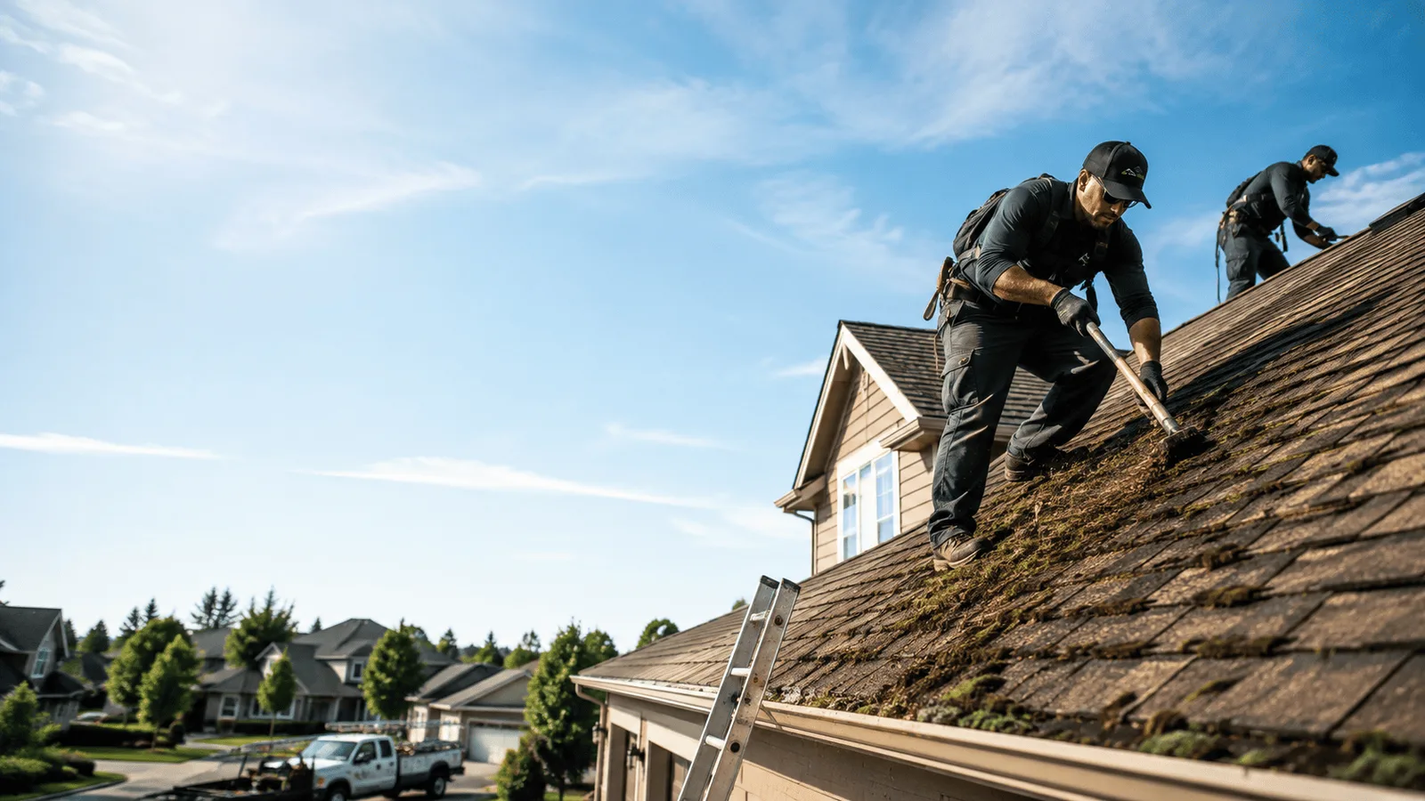 Roof Moss Removal in Germantown, WI near me